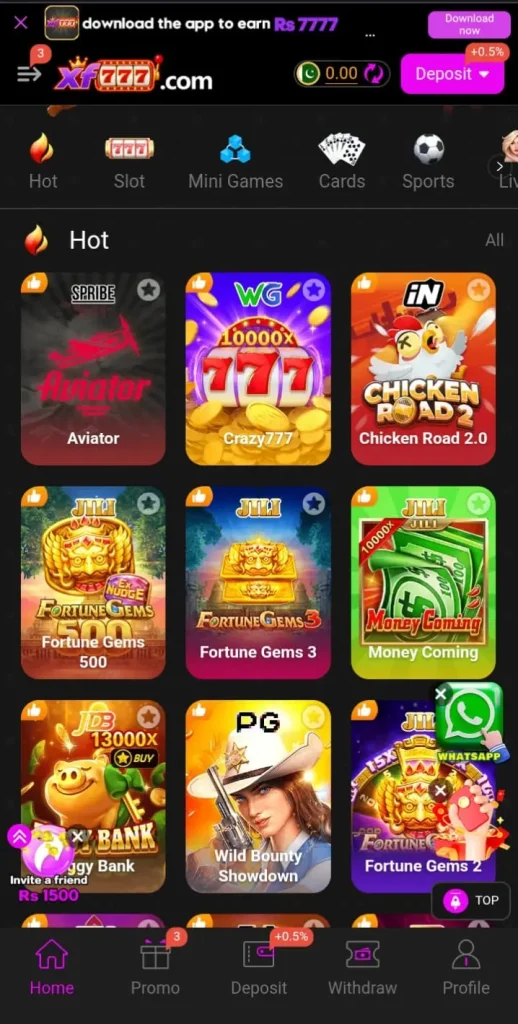 XF777 Game