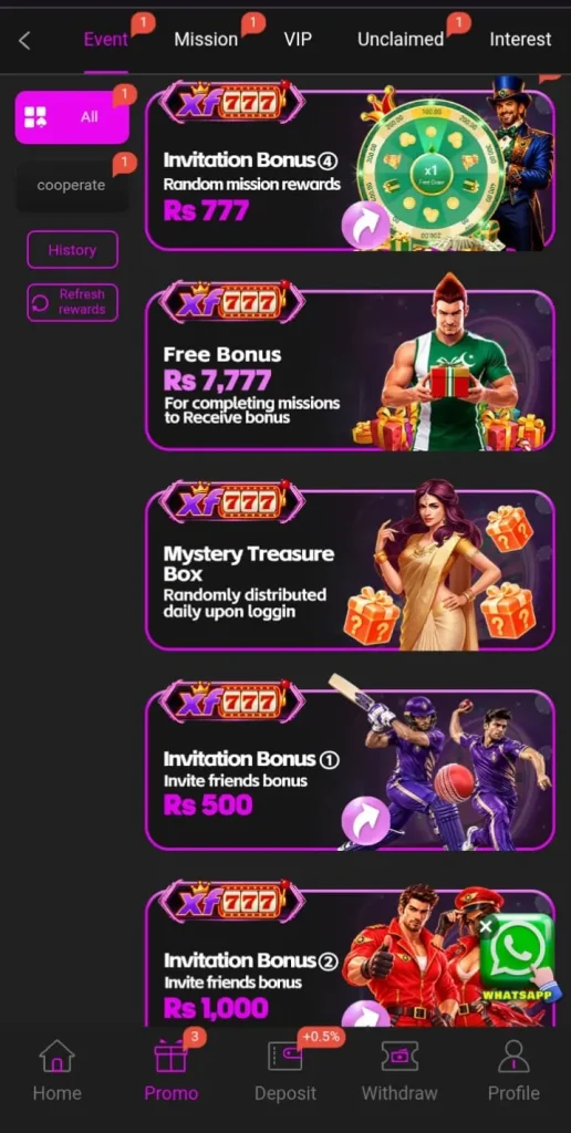 XF777 Game