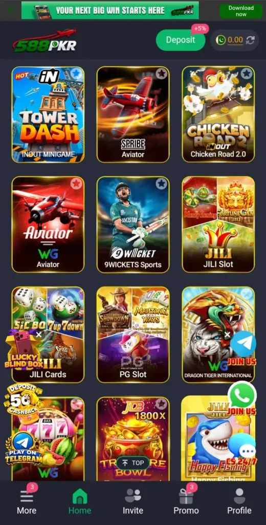 588 PKR Game 